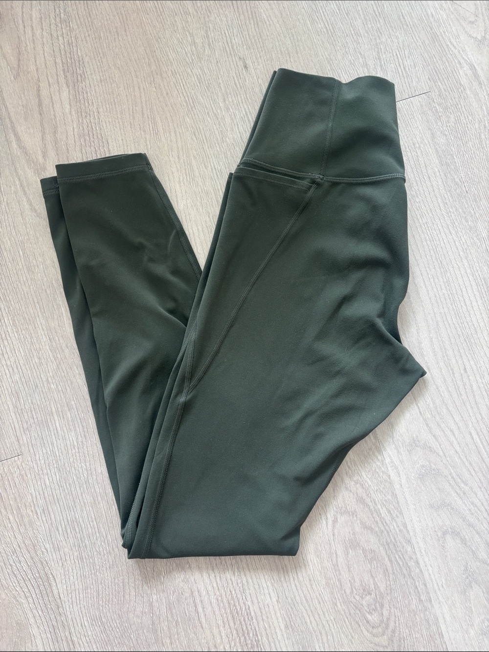 CRZ YOGA High-Waist Olive Green Leggings